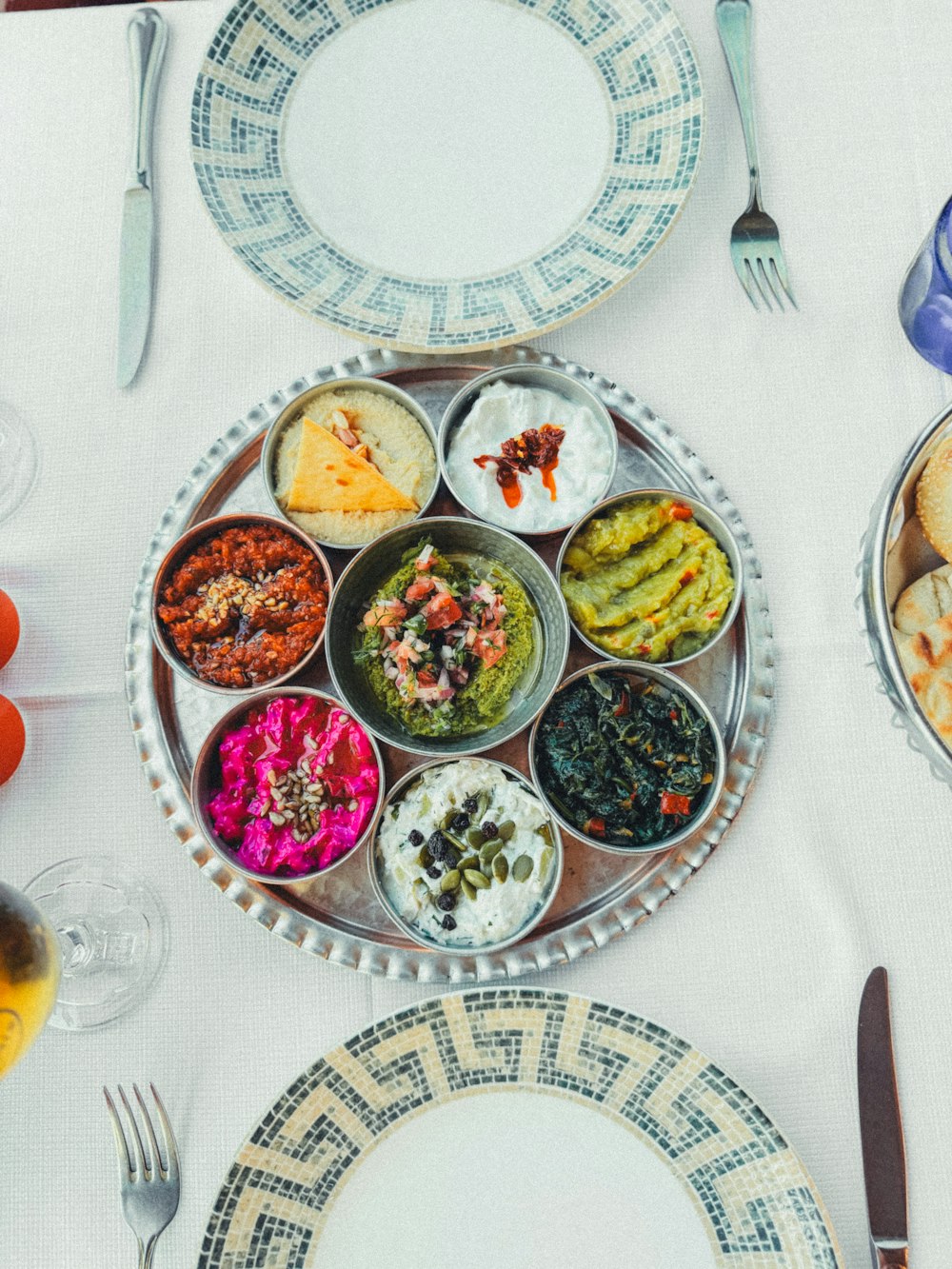Hjemmelavet tyrkisk mezze