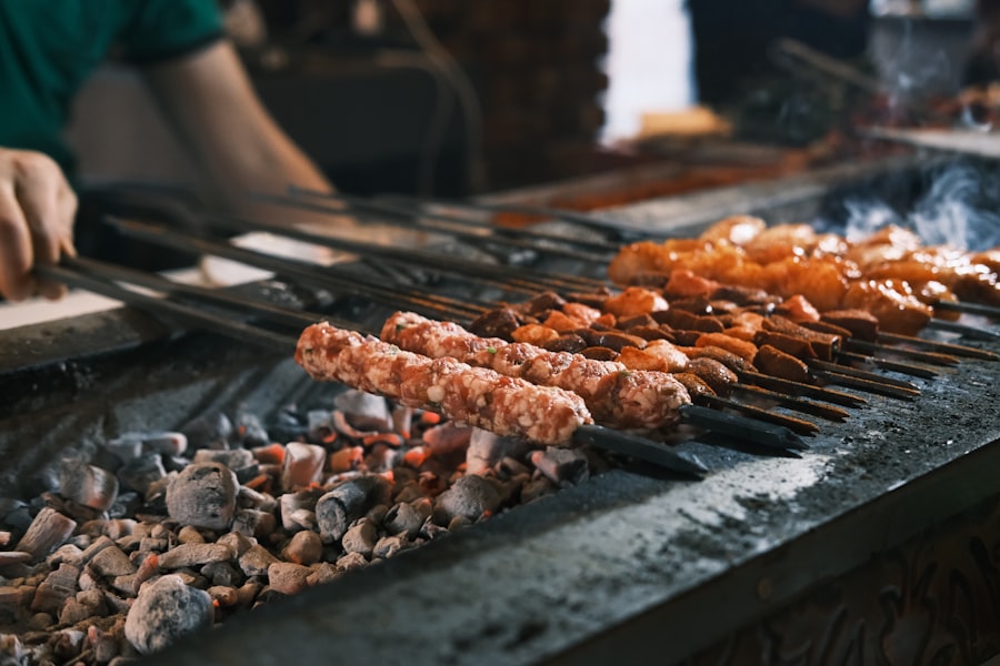 Urfa Kebab på spyd